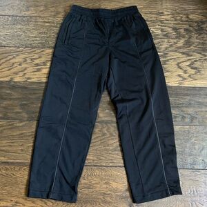 Adidas Black track pants pin-tuck Relaxed Fit Joggers